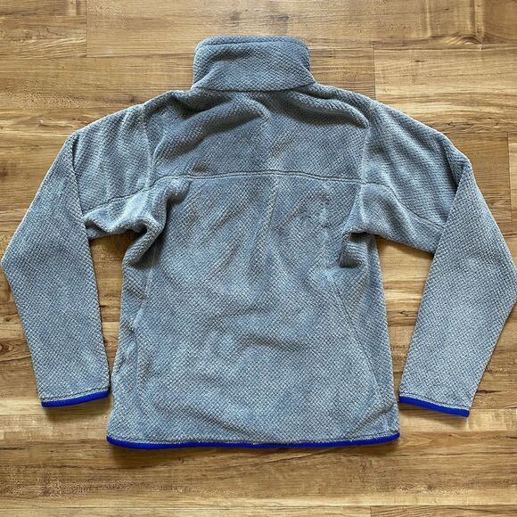PATAGONIA S Women's Gray Re-Tool Snap-T Polartec Thermal Plush Fleece Pullover - Picture 5 of 16